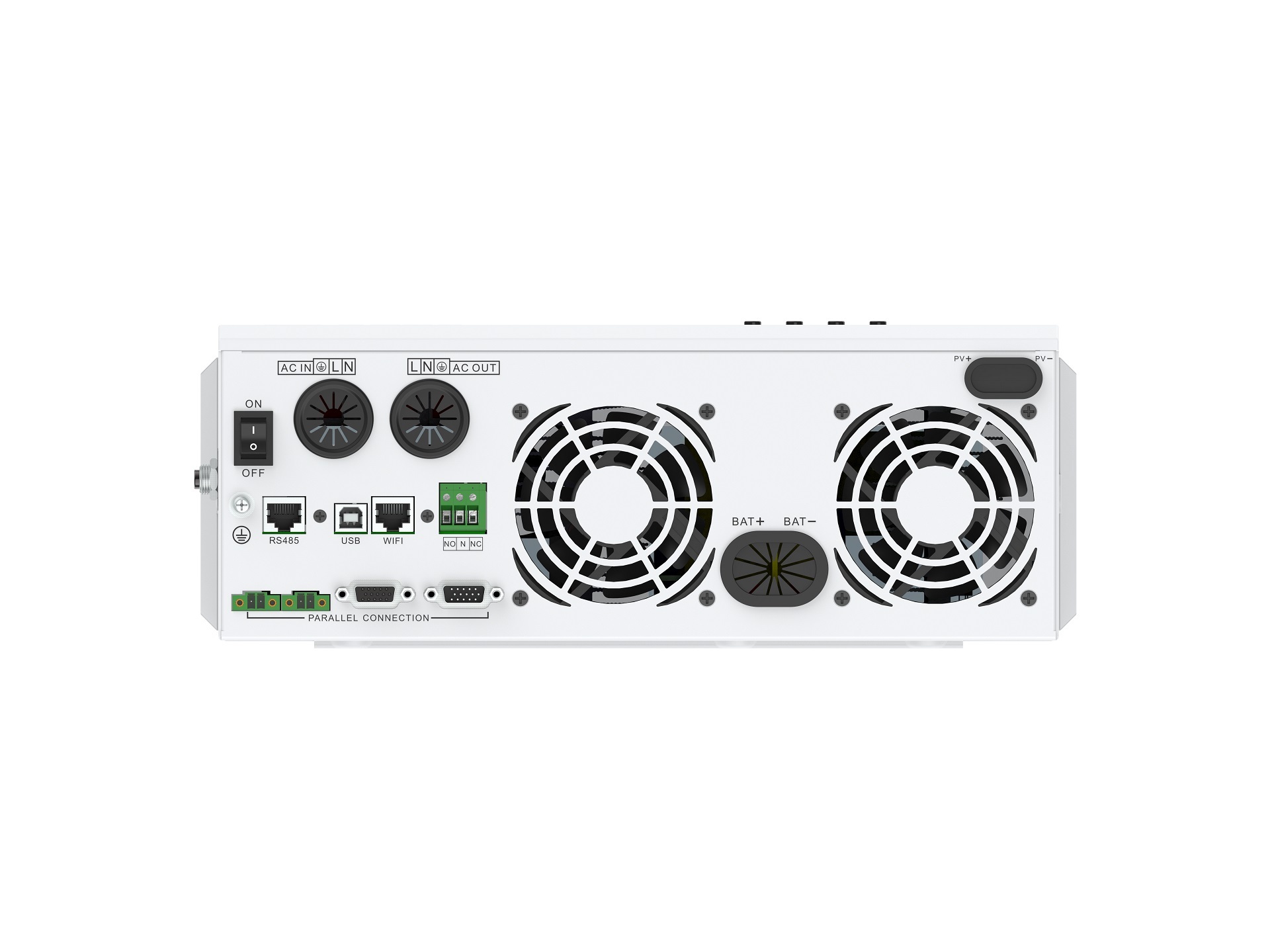 5KW 5000W Off Grid Single Phase Sine Wave MPPT Inverter Solar Inverter 48-60V Battery 5kW LCD Display