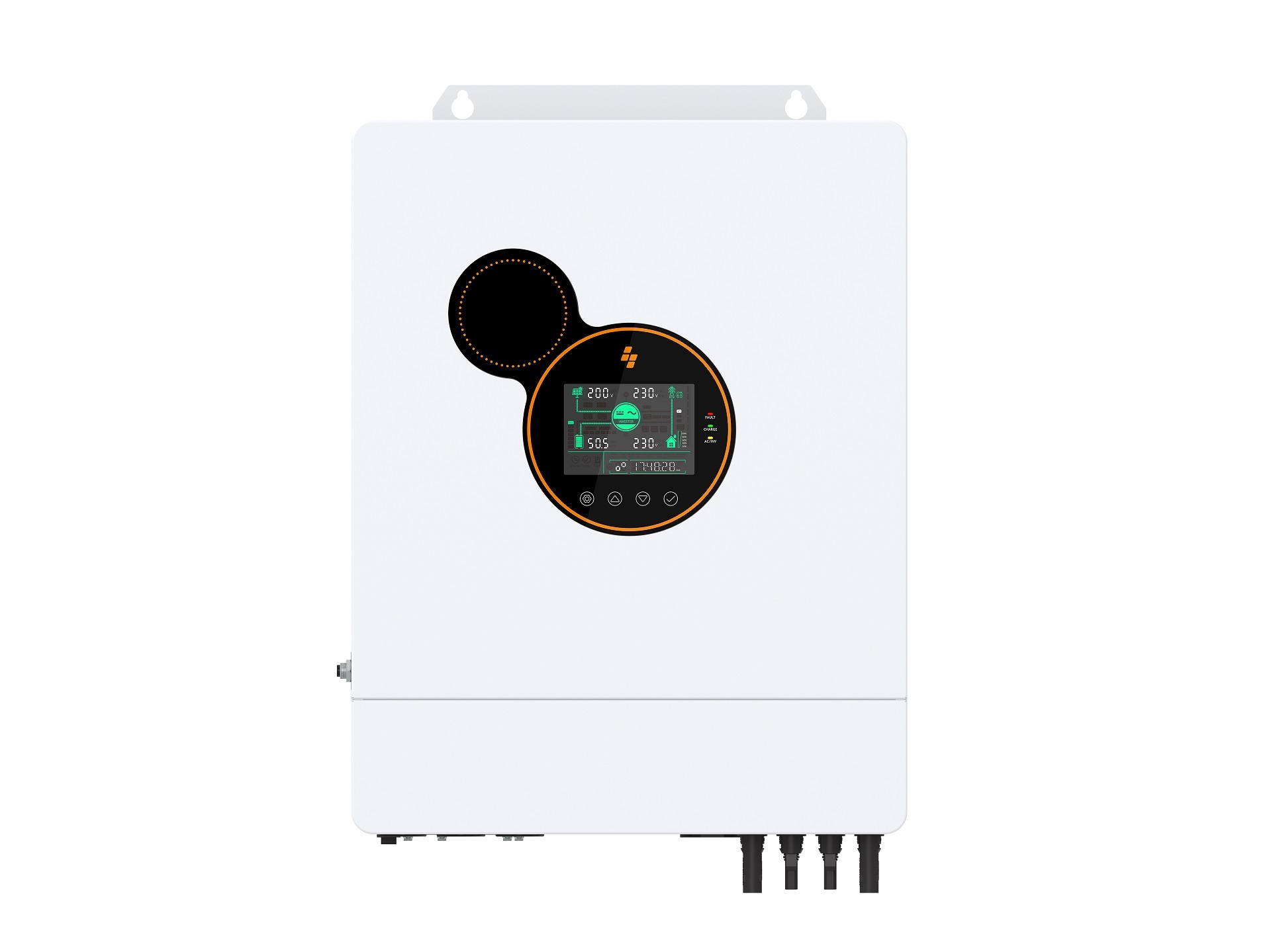 6.2KW 6200W Off Grid Single Phase Sine Wave MPPT Inverter Solar Inverter 48-60V Battery 6.2kW LCD Display