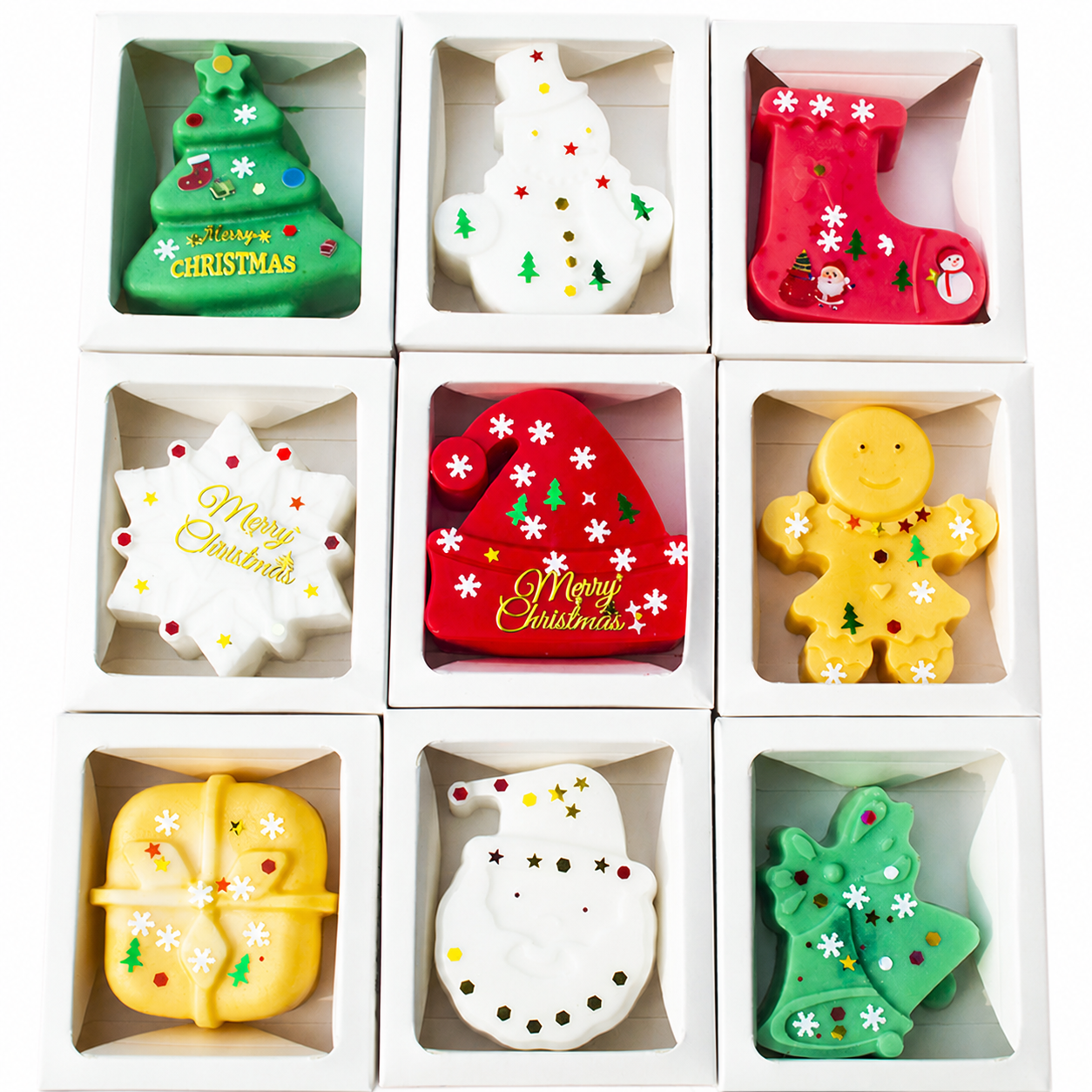 Christmas handmade soap