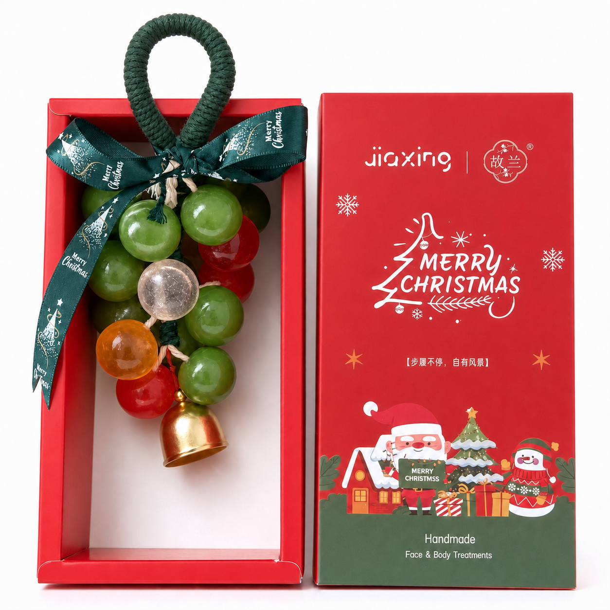 Christmas handmade soap gift box