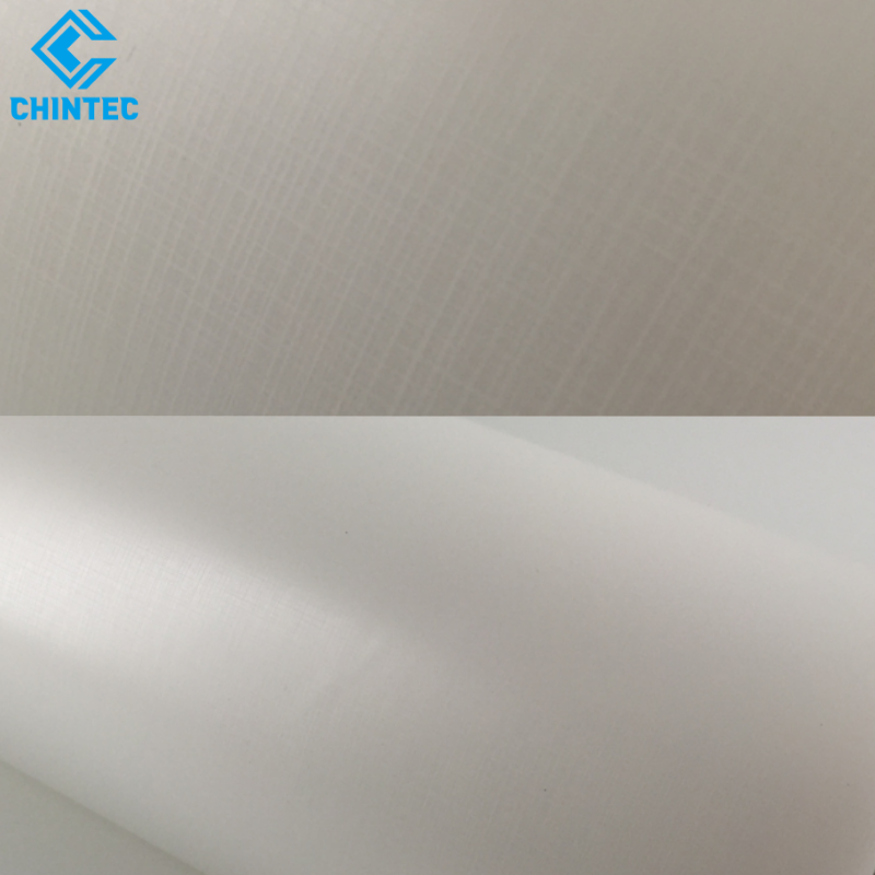 Deep Clear Embossing Roll Plastic Textured Linear Lamination Film, Pattern Leather Crossed