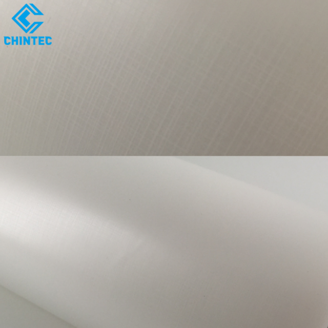 Deep Clear Embossing Roll Plastic Textured Linear Lamination Film, Pattern Leather Crossed