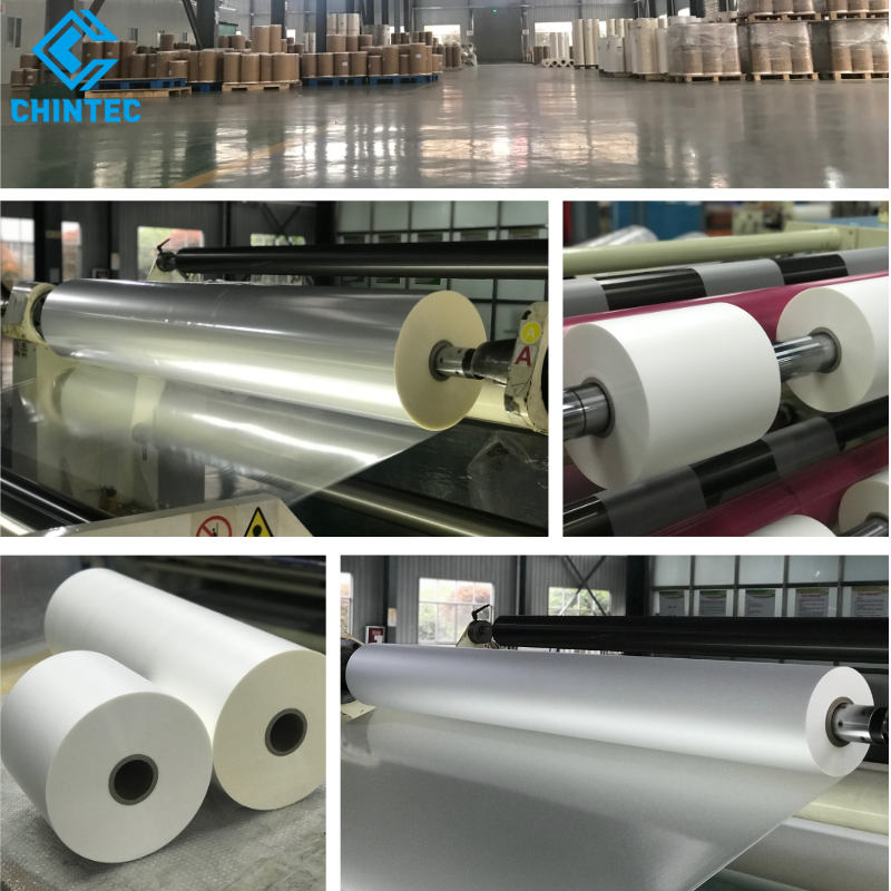 Transparent BOPP BOPET Laminating Plastic Roll, Self Laminating Roll for Paper Printings