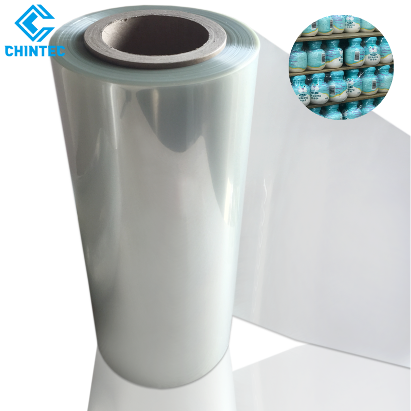 Higher Shrinkage Bottle Label and Sleeve Film Roll PETG Shrink Film, Thickness 35, 40, 45, 50micron