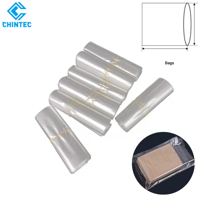 Clear Transparent High Clarity POF Shrink Wrap Bags, Customized Sizes Optional Thickness Available