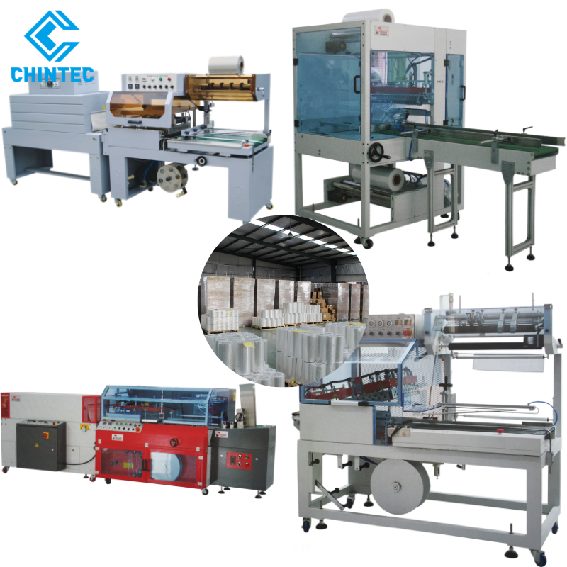 Cost Saving Heat Wrapping Plastic Film POF Shrink, Softer Corners Stronger Sealing Performance than PE PVC Shrink