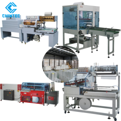 L-Bar Sealing and Shrinking Packing Machines Workable Centerfold Shrink Wrap, Corner-folded Polyolefin Shrink Film