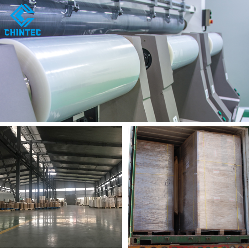 Superior Purity Free Residue Protective PE Film for Electronic Components Photosensitive Lens and Display Instruments