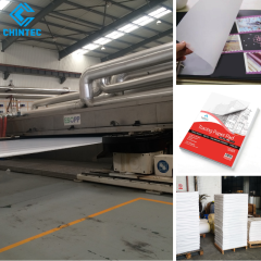 Translucent Synthetic Paper for Lightboxes or Book Front Cover, Good Transmittance and Performance to UV Processing