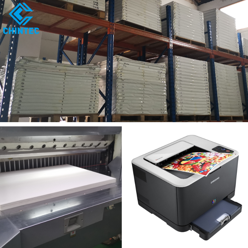 Extraordinary Durability Gorgeous Printing Effect Sticker Printer Waterproof Laser Paper