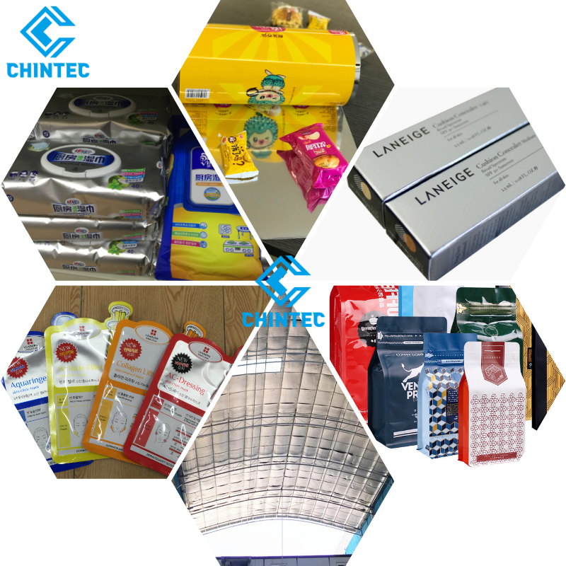Strong Barrier Performance Metallic Aluminum Coated Vacuum Metallised Film for Various Applications