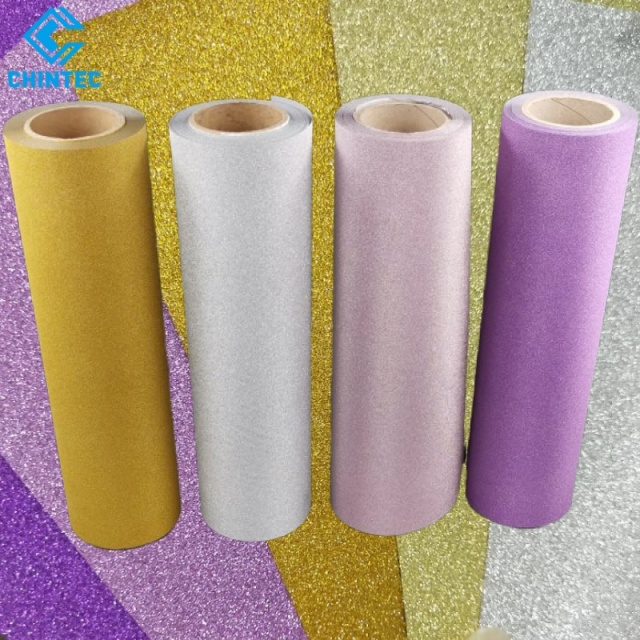 Shiny Sparkle Plastic PP Roll Glitter Lamination Film, Distinctive Brand Image Effect