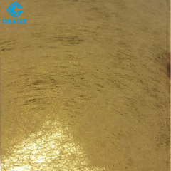 Silver Gold White Non Woven Fabric Laminate Film, Silk Alike Surface for Paperboard Printings