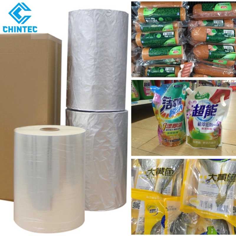Nylon PA6 BOPA film reel prepared with documentation for export delivery