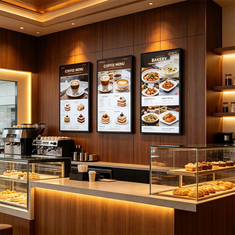 Wall‑Mounted Smart Menu Display Board | Cloud‑Controlled High‑Brightness Digital Restaurant Menu Screen,MY SHOP,Wall‑Mounted Smart Menu Display Board | Cloud‑Controlled High‑Brightness Digital Restaurant Menu Screen