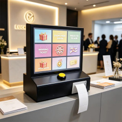 Tabletop Lucky Draw Light Box | Press-Button Prize Draw with Ticket Printout & LED Animation,MY SHOP,Tabletop Lucky Draw Light Box | Press-Button Prize Draw with Ticket Printout & LED Animation