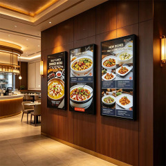 Wall‑Mounted Smart Menu Display Board | Cloud‑Controlled High‑Brightness Digital Restaurant Menu Screen,MY SHOP,Wall‑Mounted Smart Menu Display Board | Cloud‑Controlled High‑Brightness Digital Restaurant Menu Screen