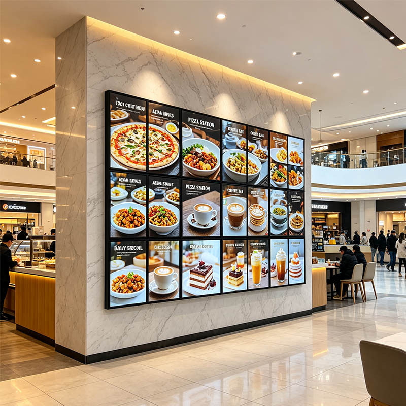 Smart Menu Video Wall | Remote-Managed Multi-Screen Digital Menu Wall for Restaurants,MY SHOP,Smart Menu Video Wall | Remote-Managed Multi-Screen Digital Menu Wall for Restaurants