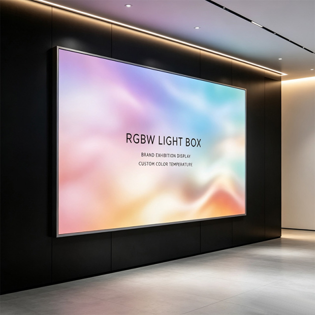 RGBW Mood Light Box | Custom Dream‑Color Changing Commercial Signage,MY SHOP,RGBW Mood Light Box | Custom Dream‑Color Changing Commercial Signage