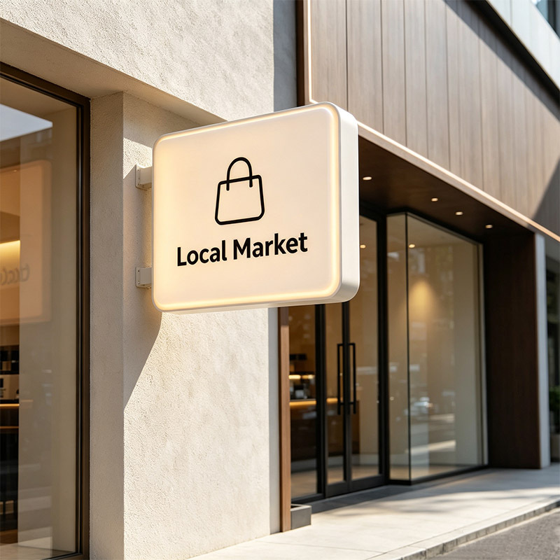 Side‑Mounted Double‑Sided Injection‑Molded Shop Light Box | Outdoor Wall‑Mount Business Logo Sign,MY SHOP,Side‑Mounted Double‑Sided Injection‑Molded Shop Light Box | Outdoor Wall‑Mount Business Logo Sign