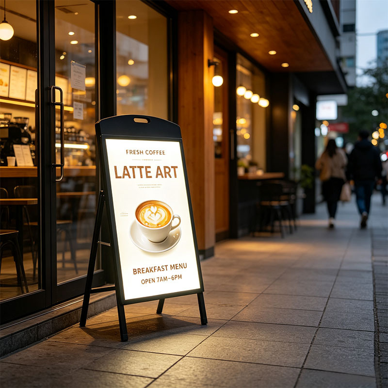 Hand‑Carry Folding A‑Frame Light Box 60×90cm | Single / Double Sided | ADE Lightbox,MY SHOP,Hand‑Carry Folding A‑Frame Light Box 60×90cm | Single / Double Sided | ADE Lightbox