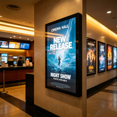 Custom Cinema Poster Magnetic LED Light Box | Movie Theater Backlit Display | ADE Lightbox,MY SHOP,Custom Cinema Poster Magnetic LED Light Box | Movie Theater Backlit Display | ADE Lightbox