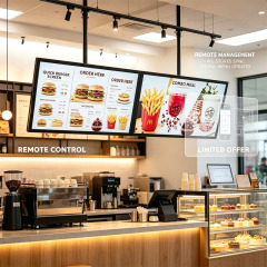 Hanging Digital Menu Board System | Remote Multi‑Store Management | ADE Lightbox,MY SHOP,Hanging Digital Menu Board System | Remote Multi‑Store Management | ADE Lightbox
