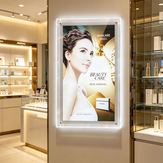 Crystal Acrylic LED Light Box | Edge‑Lit Laser Dot Sign | ADE Lightbox,MY SHOP,Crystal Acrylic LED Light Box | Edge‑Lit Laser Dot Sign | ADE Lightbox