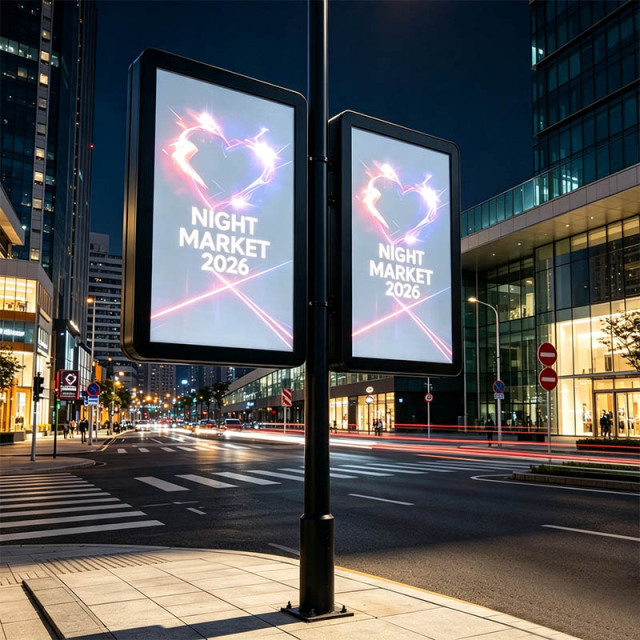 Custom Sheet Metal Pole Mounted Light Box | ADE Light Box, Stainless Steel & Iron Custom Street Advertising Sign with Replaceable Posters,MY SHOP,Custom Sheet Metal Pole Mounted Light Box | ADE Light Box, Stainless Steel & Iron Custom Street Advertising Sign with Replaceable Posters