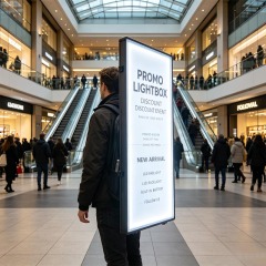 Rechargeable Backpack LED Advertising Light Box | Portable Walking Promo Sign | ADE Lightbox,MY SHOP,Rechargeable Backpack LED Advertising Light Box | Portable Walking Promo Sign | ADE Lightbox