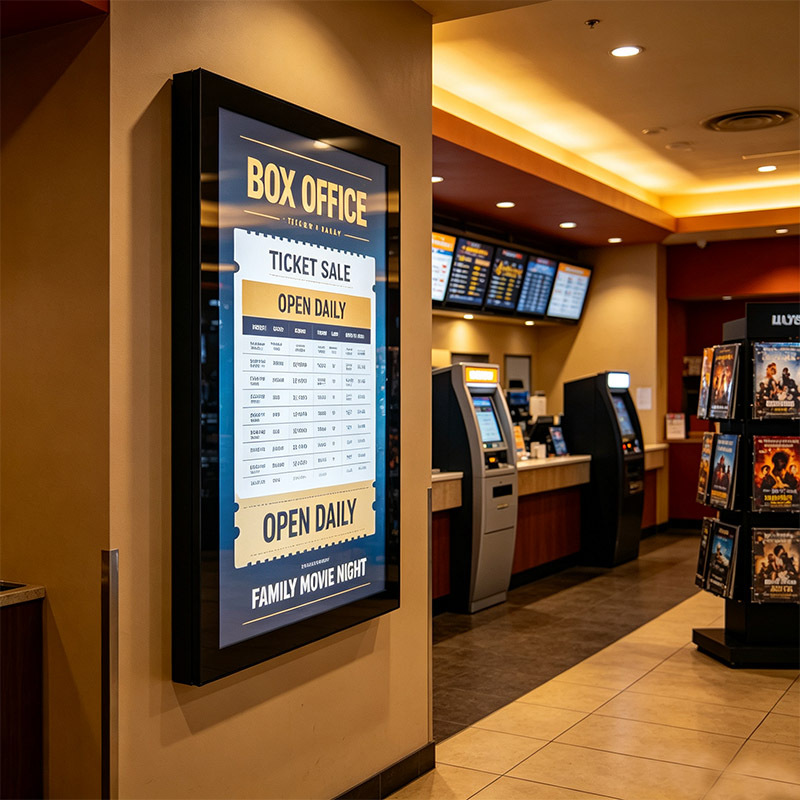 Custom Cinema Poster Magnetic LED Light Box | Movie Theater Backlit Display | ADE Lightbox,MY SHOP,Custom Cinema Poster Magnetic LED Light Box | Movie Theater Backlit Display | ADE Lightbox