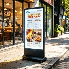 Magnetic Freestanding Double‑Sided Light Box | Aluminum Frame PC Panel Outdoor Sign | ADE Lightbox,MY SHOP,Magnetic Freestanding Double‑Sided Light Box | Aluminum Frame PC Panel Outdoor Sign | ADE Lightbox