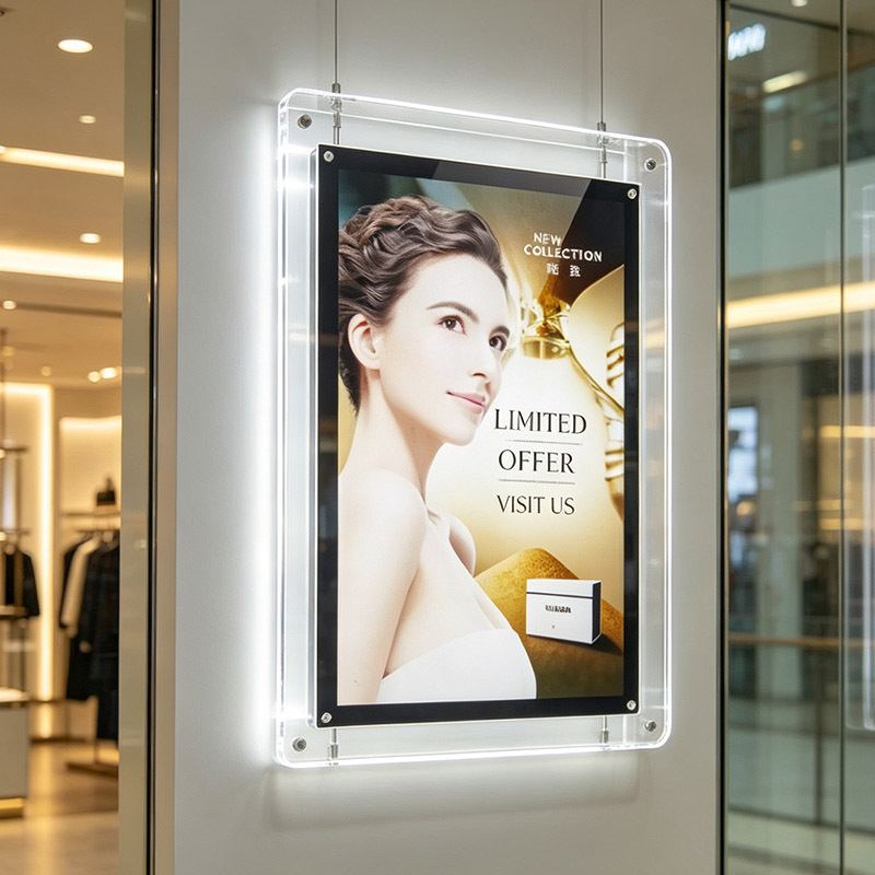 Crystal Acrylic LED Light Box | Edge‑Lit Laser Dot Sign | ADE Lightbox,MY SHOP,Crystal Acrylic LED Light Box | Edge‑Lit Laser Dot Sign | ADE Lightbox