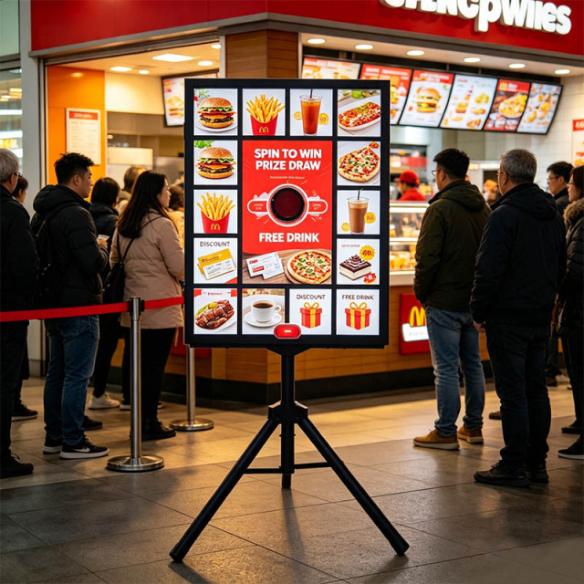 Custom Floor Standing Prize Draw Light Box | ADE Light Box, Tripod Supported Interactive Lucky Draw Kiosk With Flashing Lights & Dynamic Sound Effects, Full Customization Available,MY SHOP,Custom Floor Standing Prize Draw Light Box | ADE Light Box, Tripod Supported Interactive Lucky Draw Kiosk With Flashing Lights & Dynamic Sound Effects, Full Customization Available