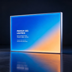 SEG Fabric LED Light Box, tension fabric advertising light box for exhibition