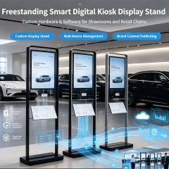  Freestanding smart digital kiosk display board
 Freestanding smart digital kiosk, sheet metal enclosure customization