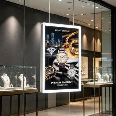 Round Corner Hanging Double-sided Ultra-thin LED Light Box,Adelightbox,Ultra-thin LED Light Box | Round Corner Hanging Double Sided