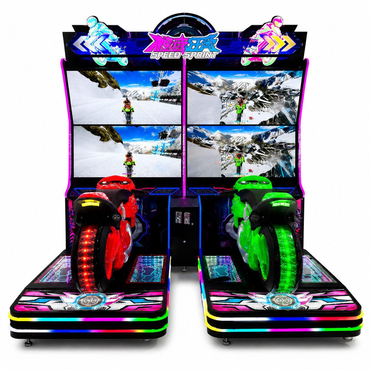 Interactive arcade machine