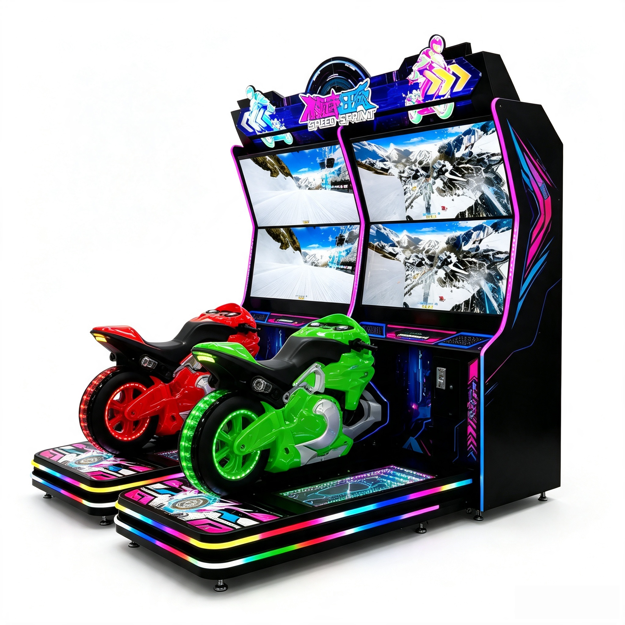 Speed Run racing arcade machine