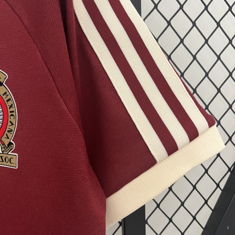 Mexico Special Edition red retro Fan version