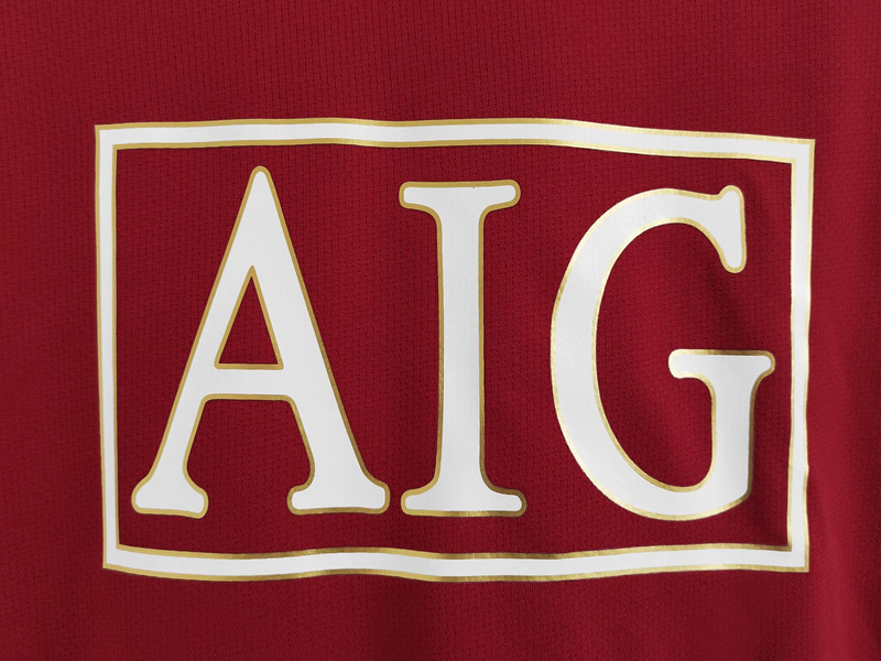 06/07 Manchester United home retro Fan version