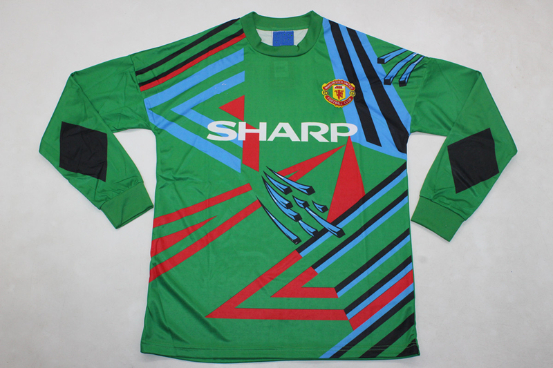 92/93 Manchester United GK long sleeve retro Fan version