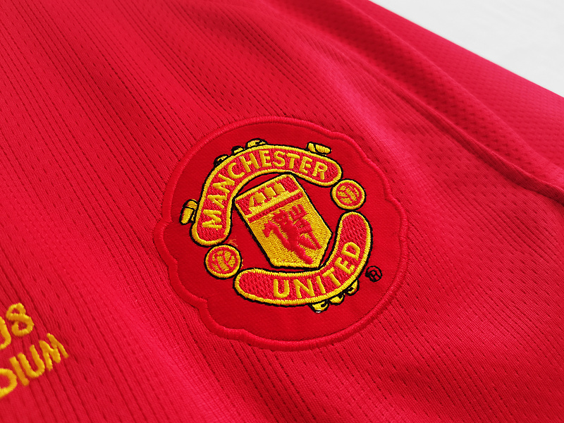 07/08 Manchester United home Champions League  long sleeve retro Fan version