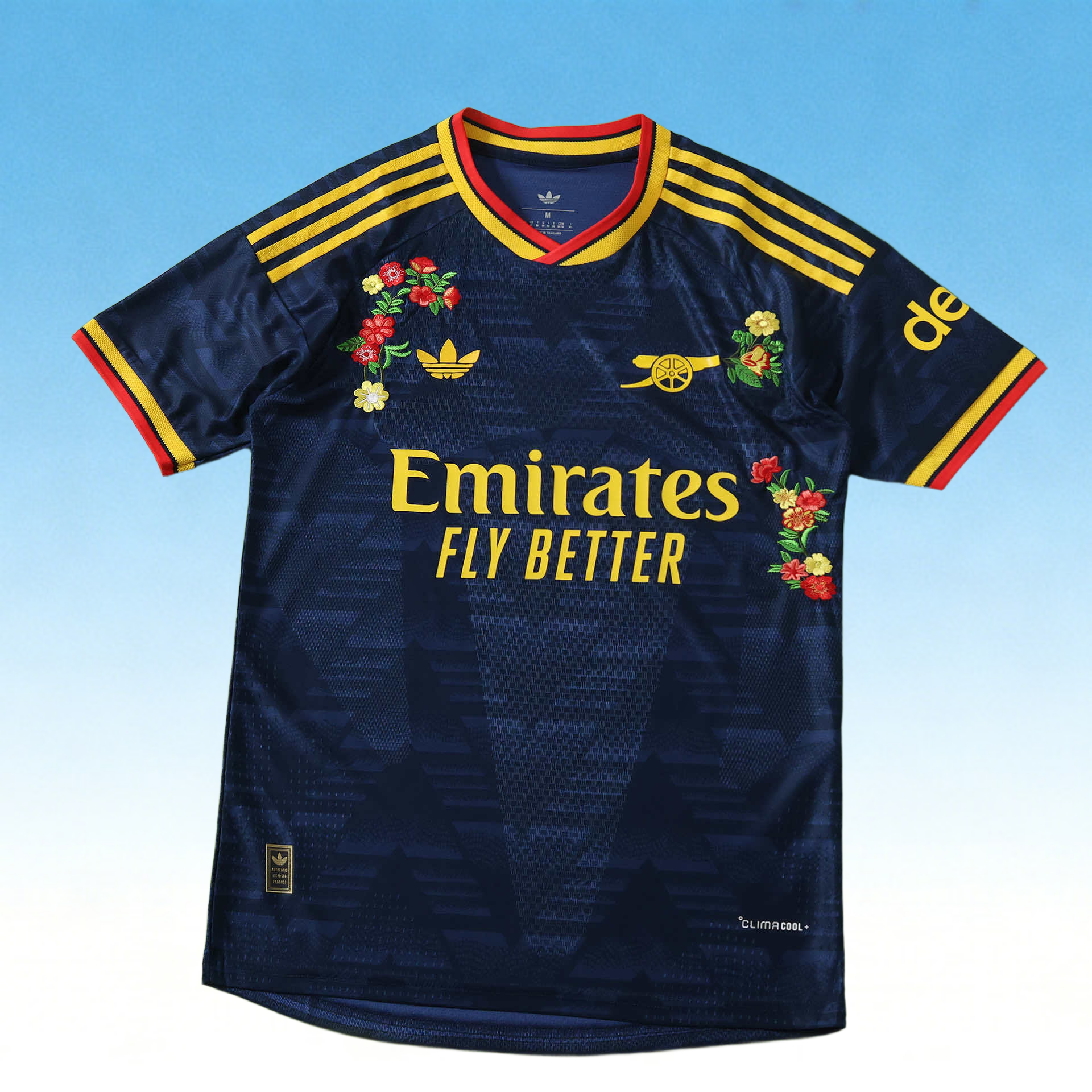 2627 Arsenal Away embroidery Player version