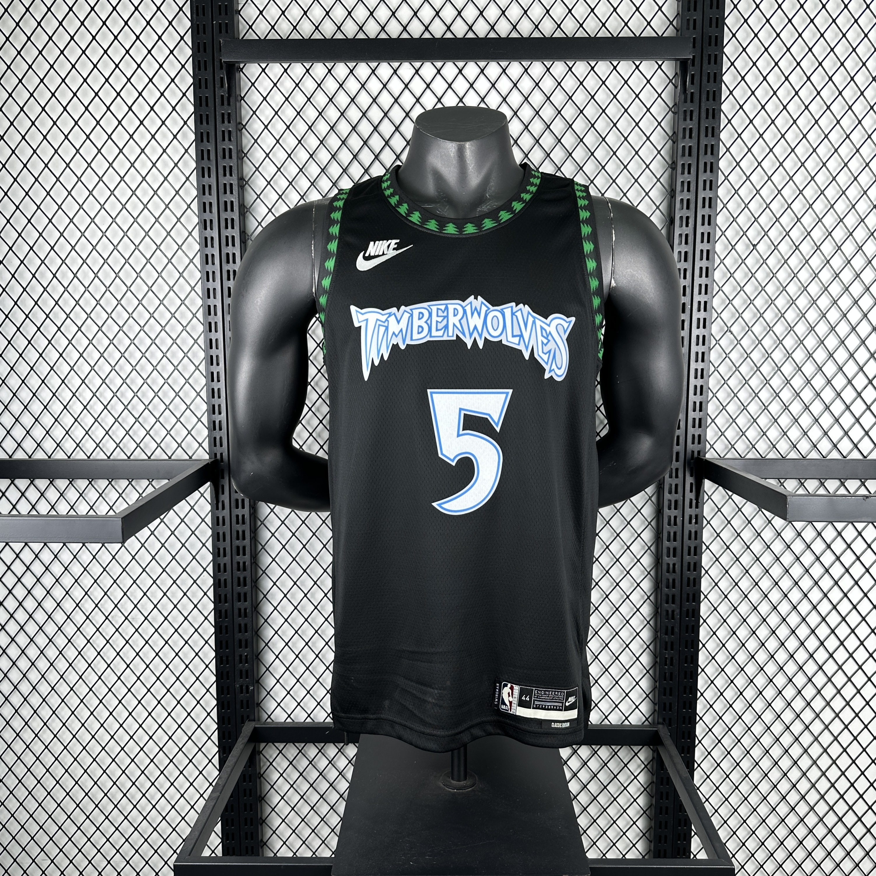 NBA 26 Season Minnesota Timberwolves Retro 5-EDWARDS