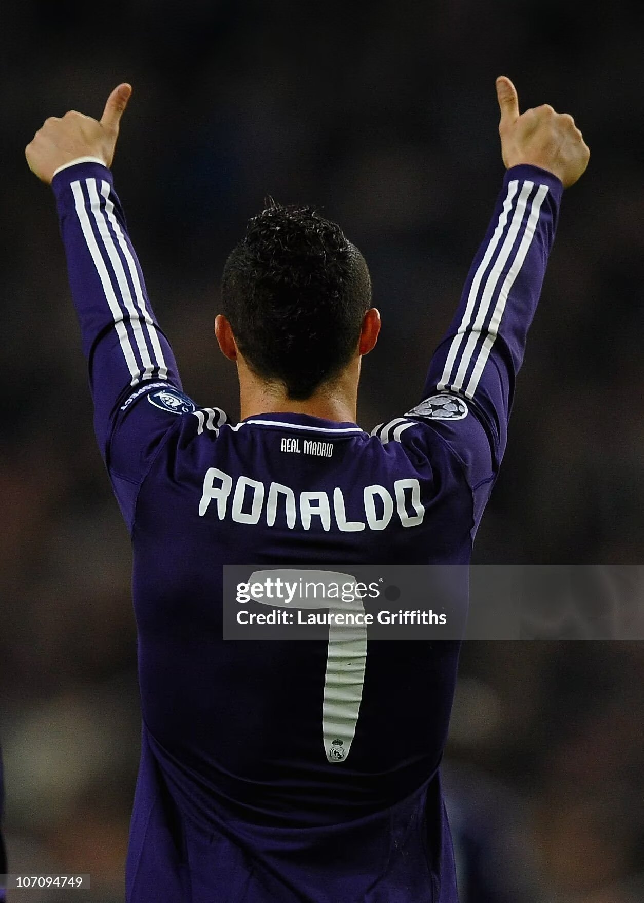 1011 Real Madrid third Long sleeve Retro Player version