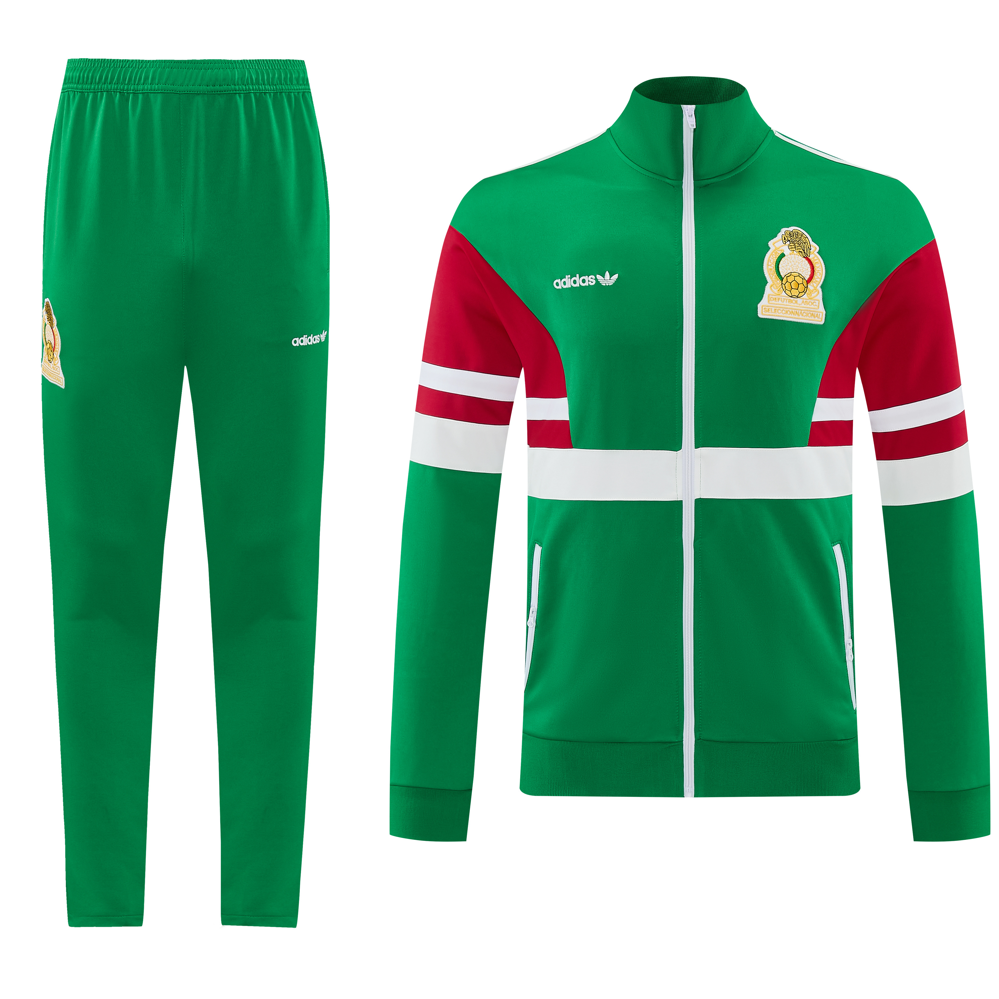 2627 Mexico (green) Training jacket set
