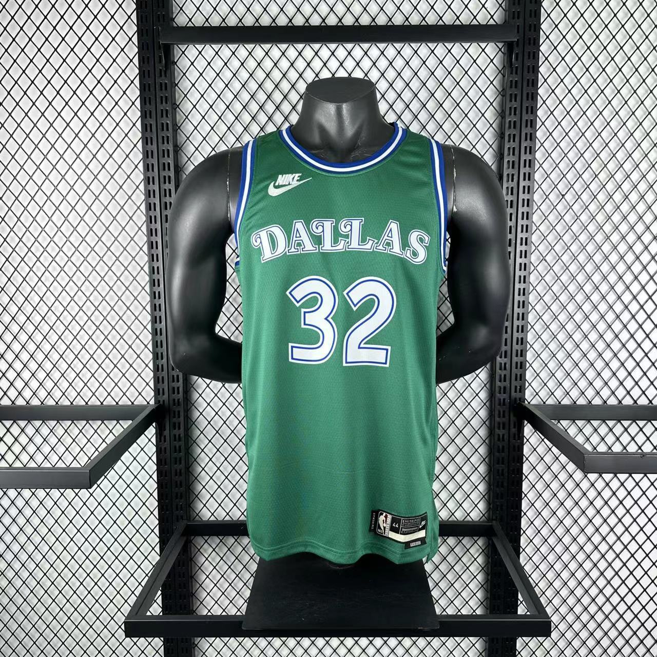 NBA 26 Season Dallas Mavericks Retro green 32-FLAGG