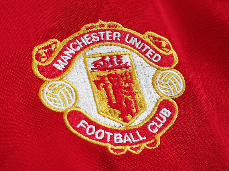 86/88 Manchester United home long sleeve retro Fan version