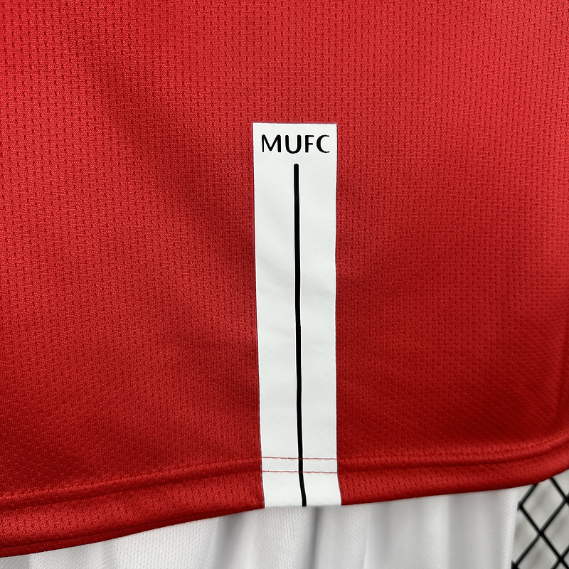 0708 Manchester United home retro Kids kit